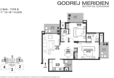 Godrej Meridien Floor Plan