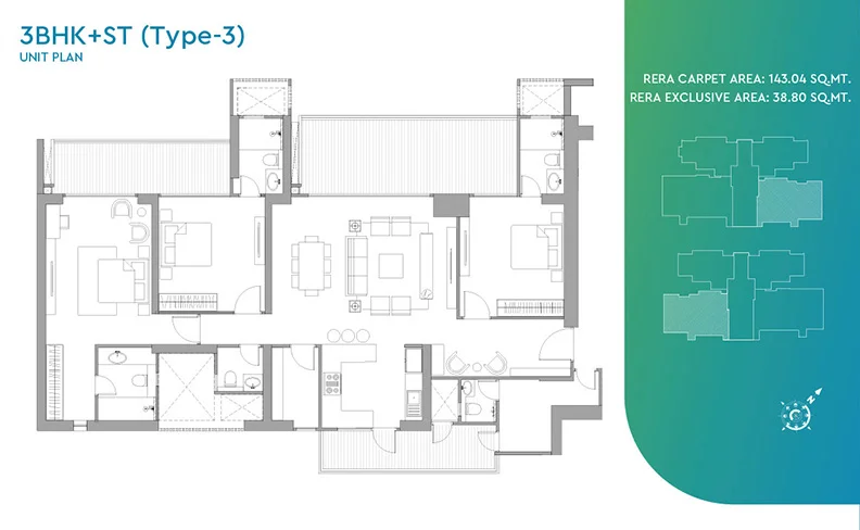 Godrej Tropical Floor Plan